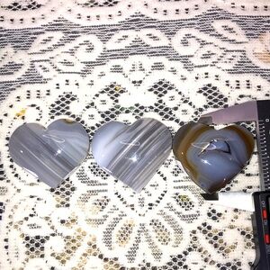 Botswana agate Heart (2)